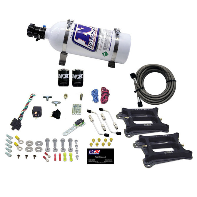 Dual-4150Alcohol-Nitrous-Kit-(100-500Hp)-W5Lb-Bottle