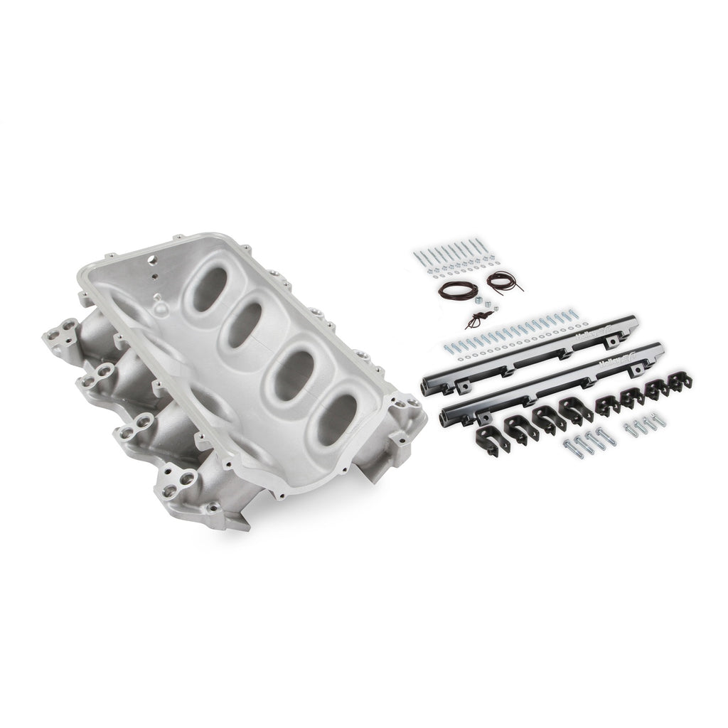 Dual-Fuel-Injector-Ls1-Ultra-Lo-Ram-Manifold-Base-Gm-Ls1Ls2Ls6