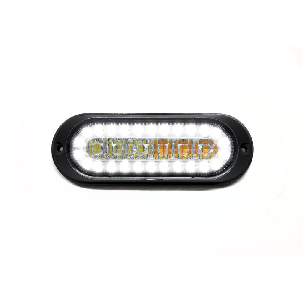 Dual-Function-Flush-Mount-Amber-Strobe-W-White-Drl