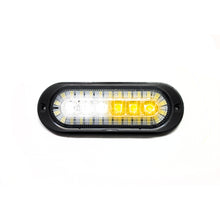 Load image into Gallery viewer, Dual-Function-Flush-Mount-Amber-Strobe-W-White-Drl