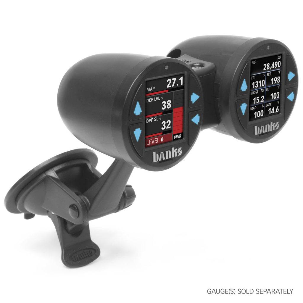 Dual-Gauge-Pod-Suction-Mount-For-Idash-1.8-And-52Mm-Gauges