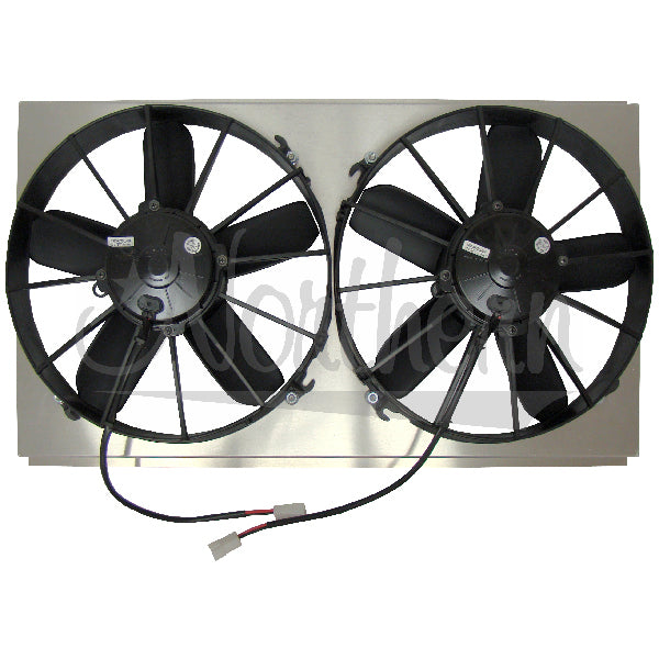 Dual-High-Cfm-12In-Electric-Fan-Shroud