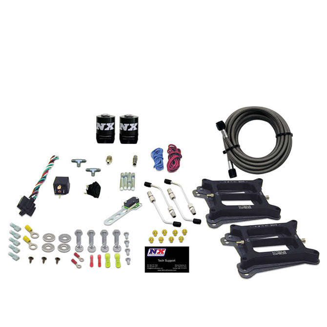 Dual-HolleyGasoline-Nitrous-Kit-(100-500Hp)-WO-Bottle