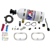 Nitrous Express 22200-10 DUAL NTERCOOLER RING SYSTEM (2 - 6 X 6 RINGS) WITH 10LB BOTTLE