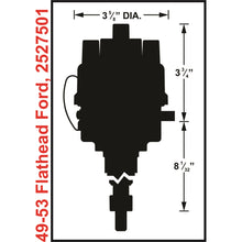 Load image into Gallery viewer, Dual-Point,-49-53-Ford-Flathead-V-8-Engine