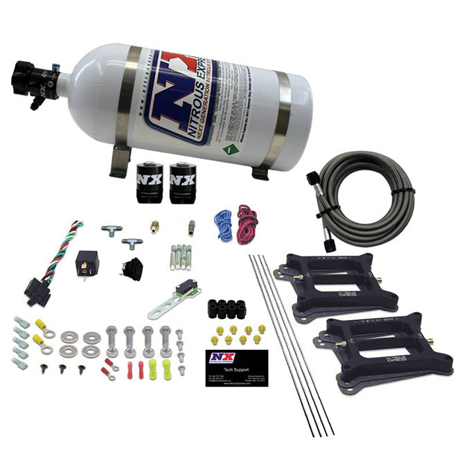 Dual4150Alcohol-Nitrous-Kit-(50-300Hp)-W10Lb-Bottle