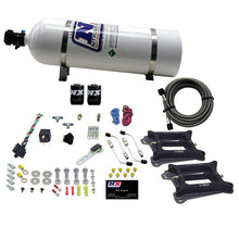 Load image into Gallery viewer, Dual4150Gasoline-Nitrous-Kit-(50-300Hp)-W15Lb-Bottle