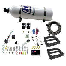 Load image into Gallery viewer, DualDominatorAlcohol-Nitrous-Kit-(50-300Hp)-W15Lb-Bottle