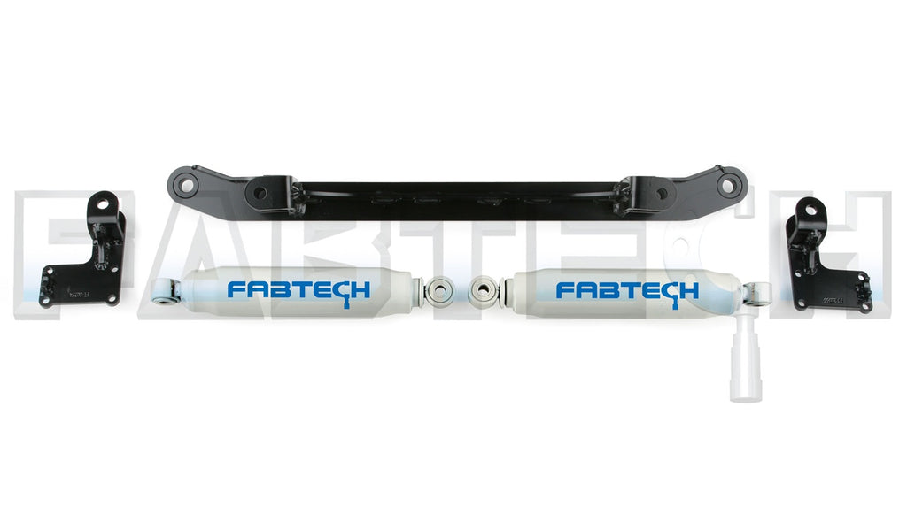 Fabtech FTS8023 Steering Stabilizer Kit for Select Ford F-250 Super Duty, Ford F-350 Super Duty, Ford F-450 Super Duty, Ford F-550 Super Duty