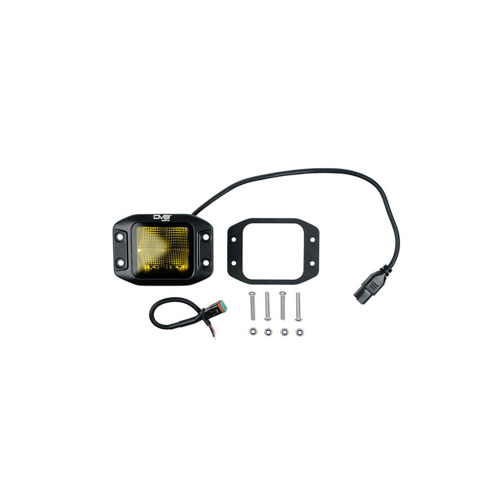 Dv8-3-Inch-Elite-Series-Led-Amber-Flush-Mount-Pod-Light