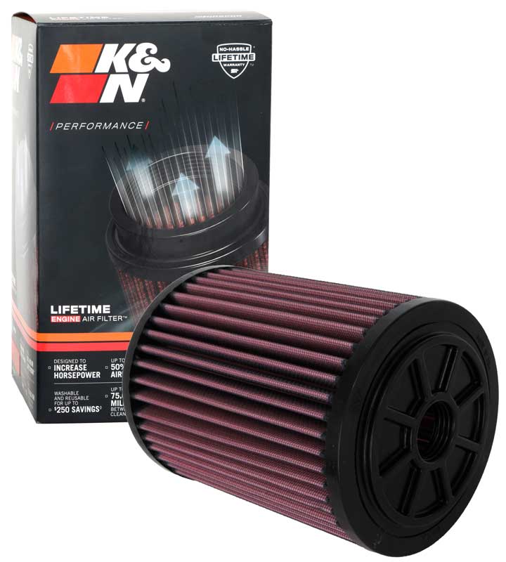 K&N E-0640 Replacement Air Filter for Select Audi A6, Audi A6 Quattro, Audi A7 Sportback