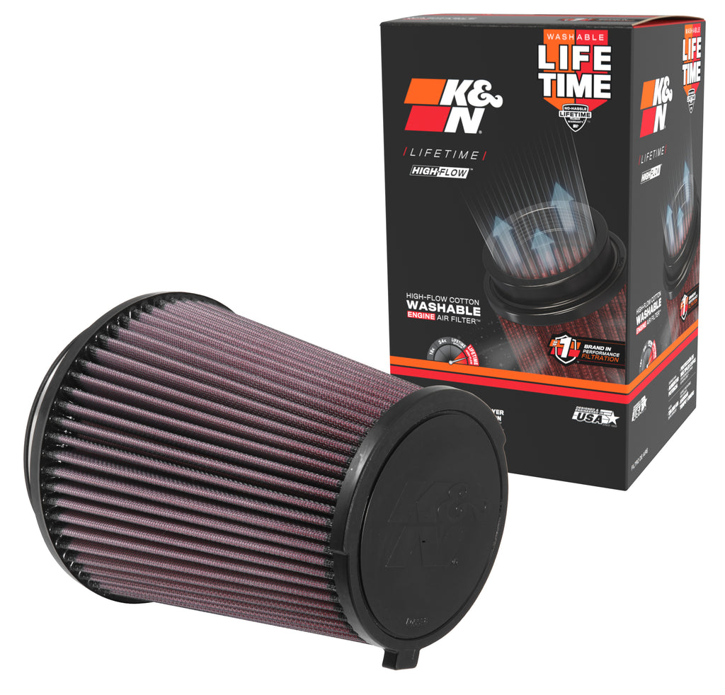 K&N E-0649 Replacement Air Filter for Select Ford F-150, Ford Mustang