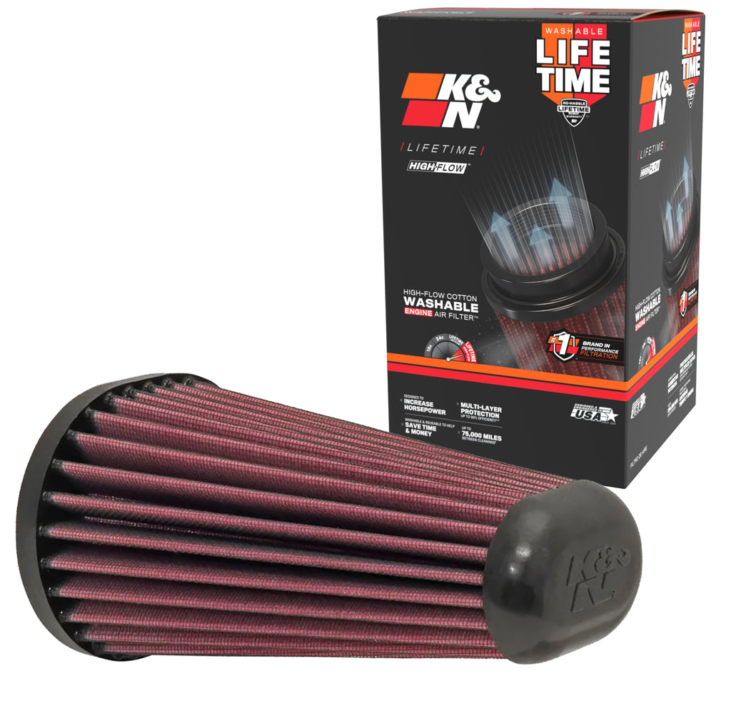 K&N E-0666 Replacement Air Filter for Select Porsche 718 Boxster, Porsche 718 Cayman, Porsche 718 Spyder, Porsche Boxster, Porsche Cayman
