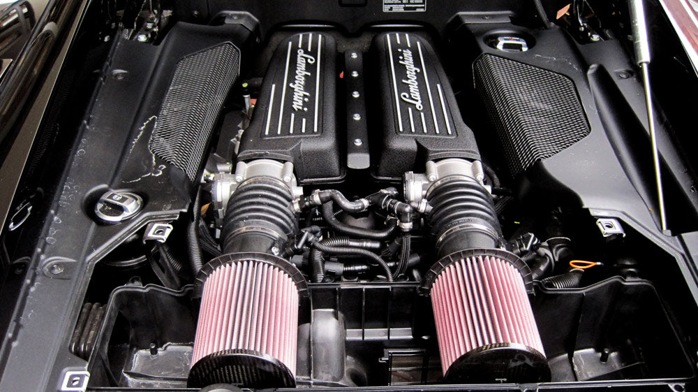 K&N E-0669 Replacement Air Filter for Select Audi R8, Lamborghini Gallardo