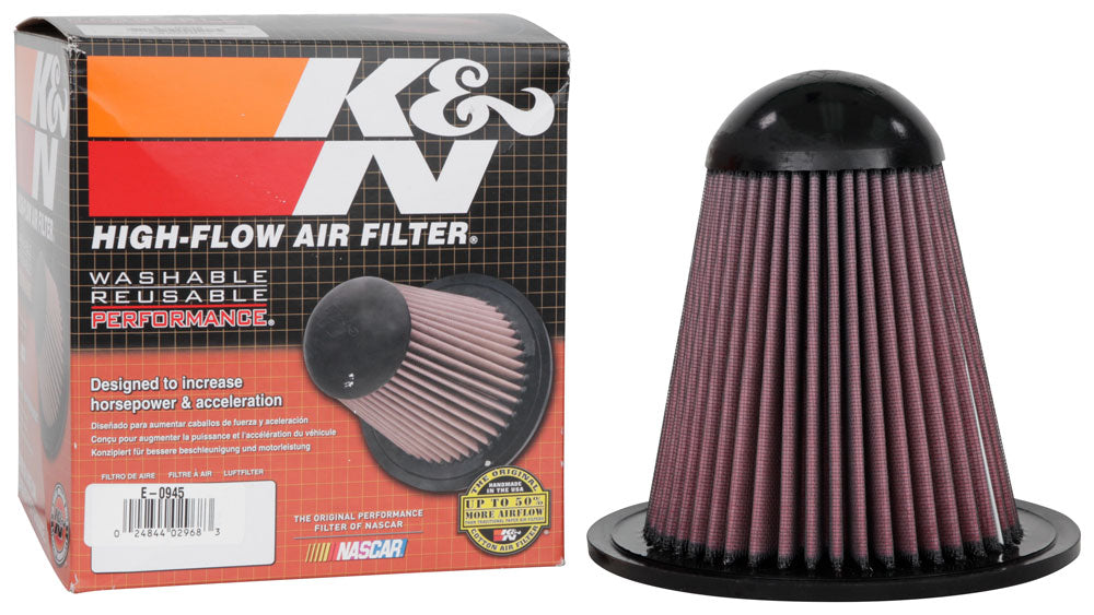 K&N E-0945 Replacement Air Filter for Select Ford E-150, Ford E-150 Club Wagon, Ford E-150 Econoline, Ford E-150 Econoline Club Wagon, Ford E-250, Ford E-250 Econoline, Ford E-350 Club Wagon, Ford E-350 Econoline, Ford E-350 Econoline Club Wagon, Ford