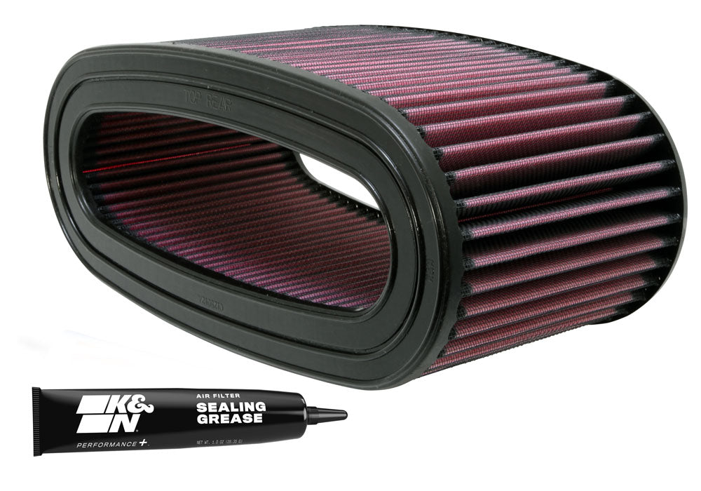 K&N E-1946 Replacement Air Filter for Select Ford F-250, Ford F-250 HD, Ford F-350, Ford F-59 Commercial Stripped Chassis, Ford F-Super Duty