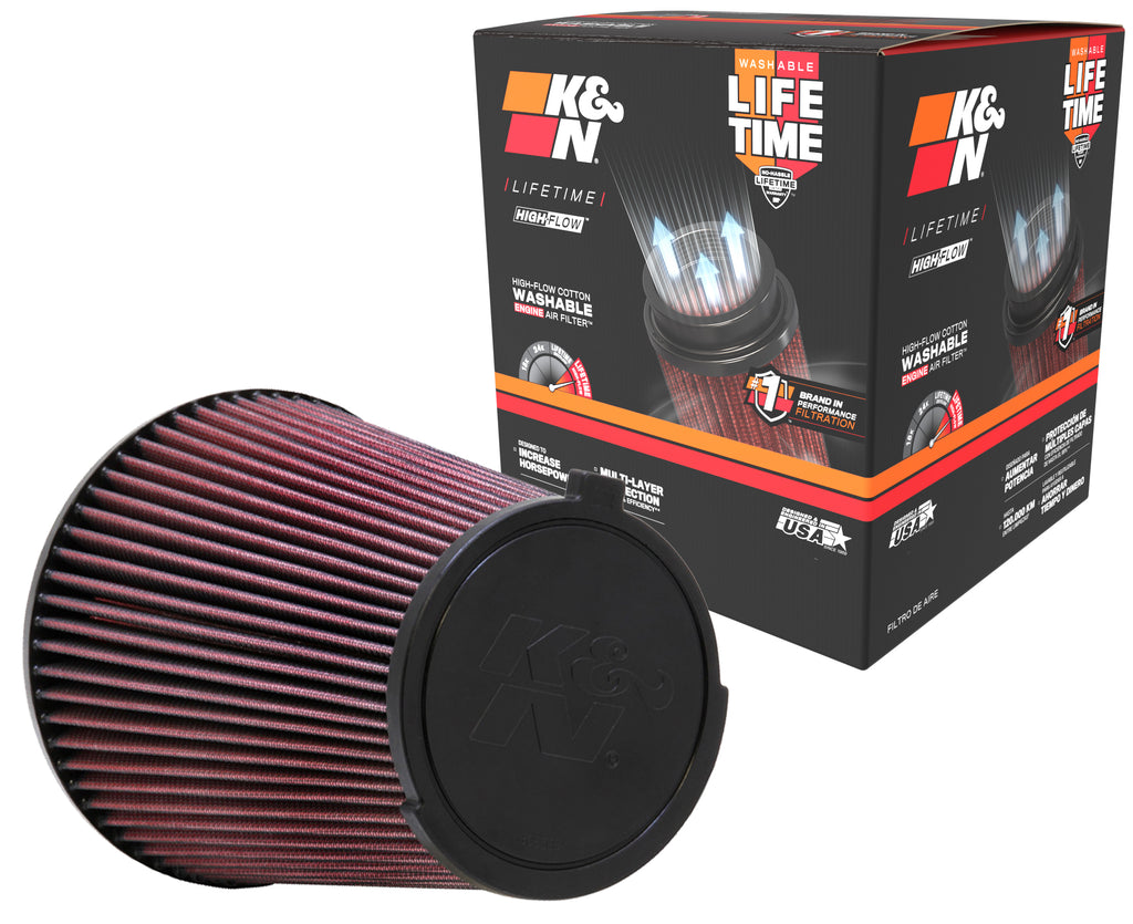 K&N E-1993 Replacement Air Filter for Select Ford Mustang