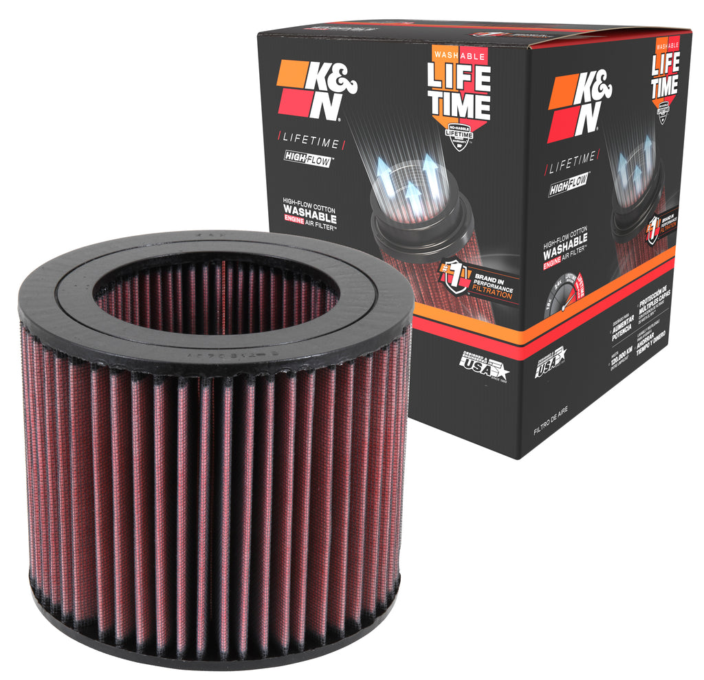 K&N E-2443 Replacement Air Filter for Select Lexus LX450, Toyota Land Cruiser