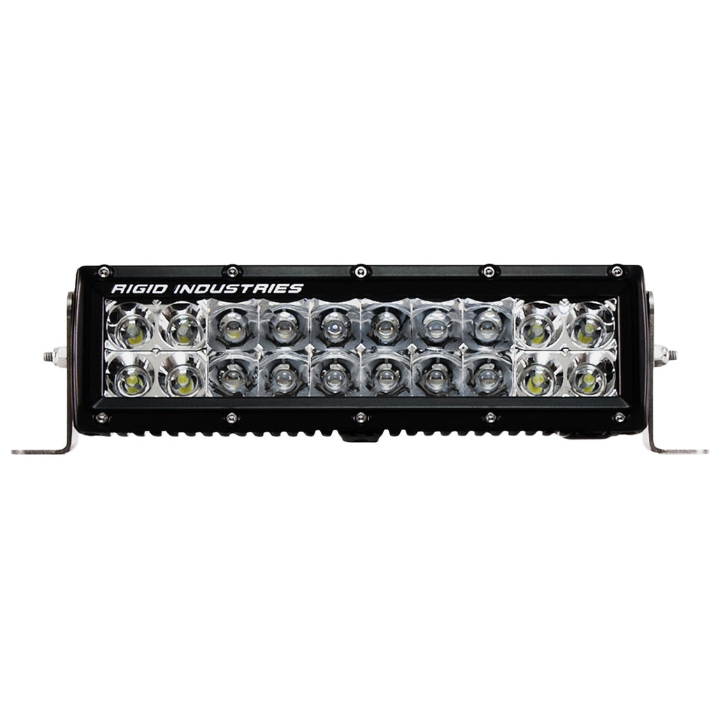 E-Series-Pro-Led-Light,-SpotFlood-Optics,-Amber,-10-Inch,-Black-Housing