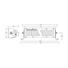 Load image into Gallery viewer, E-Series-Pro-Led-Light,-SpotFlood-Optics,-Amber,-10-Inch,-Black-Housing