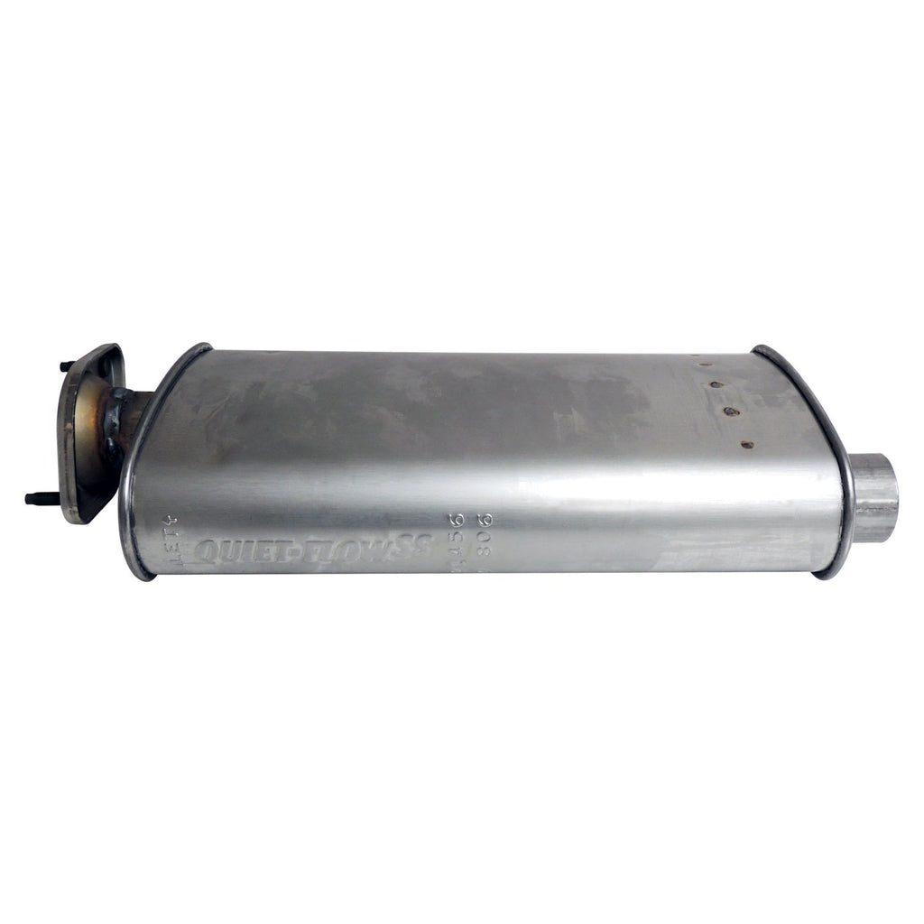 Crown Automotive Jeep Replacement E0021456 Muffler w/ Flange for 00-06 TJ Wrangler w/o Unlimited Pkg. w/ 4.0L or 2.4L Eng. for Select Jeep TJ, Jeep Wrangler