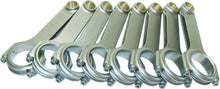 Load image into Gallery viewer, EAGLE CRS7100C3D2000 BBC 4340 Forged H-Beam Rods 7.100 w/ARP2000 Blt