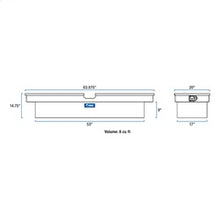 Load image into Gallery viewer, UWS EC10051 Chevrolet; Dodge; Ford; GMC... Truck Tool Box for Select Chevrolet Colorado, Dodge Dakota, Ford Explorer Sport Trac, Ford F-150, Ford F-150 Heritage, Ford Ranger, GMC Canyon, Honda Ridgeline, Mazda B2300, Mazda B2500, Mazda B3000, Mazda