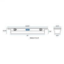 Load image into Gallery viewer, UWS EC10311 Chevrolet; Dodge; Ford; GMC... Truck Tool Box for Select Chevrolet Colorado, Dodge Dakota, Ford Explorer Sport Trac, Ford F-150, Ford F-150 Heritage, Ford Ranger, GMC Canyon, Mazda B2300, Mazda B2500, Mazda B3000, Mazda B4000, Nissan