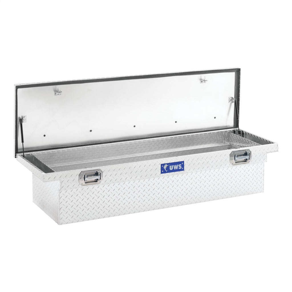 UWS EC10611 Dodge; Ford; Ram Truck Tool Box for Select Dodge Ram 1500, Dodge Ram 2500, Dodge Ram 3500, Ford F-250, Ford F-250 Super Duty, Ford F-350 Super Duty, Ford F-450 Super Duty, Mitsubishi Raider, Ram 1500, Ram Classic, Ram 2500, Ram