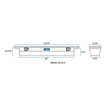 Load image into Gallery viewer, UWS EC10871 Dodge; Ford; Ram Truck Tool Box for Select Dodge Ram 1500, Dodge Ram 2500, Dodge Ram 3500, Ford F-250 Super Duty, Ford F-350 Super Duty, Ford F-450 Super Duty, Ram 1500, Ram Classic, Ram 2500, Ram