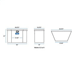 UWS EC20442 Trailer Tool Box