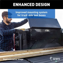 UWS EC30102-MK2 Truck Bed Side Rail Tool Box