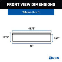 Load image into Gallery viewer, UWS EC30202-MK2 Truck Bed Side Rail Tool Box