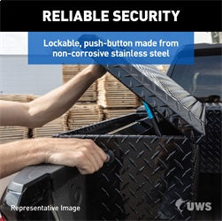 UWS EC30203-MK2 Truck Bed Side Rail Tool Box