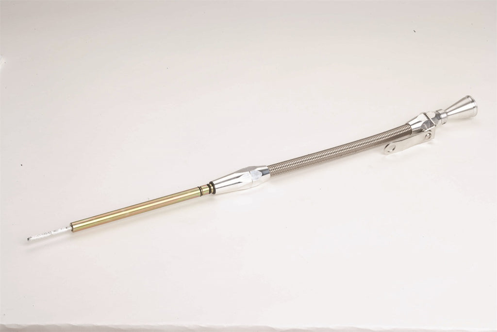 Lokar ED-5001 Flexible Engine Dipstick for Select Buick Century, Buick Commercial Chassis, Buick Regal, Buick Roadmaster, Cadillac Brougham, Cadillac Commercial Chassis, Cadillac Fleetwood, Checker Marathon, Chevrolet Blazer, Chevrolet C10, Chevrolet C10
