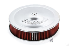 Load image into Gallery viewer, EDELBROCK 1224 Pro-Flow Air Cleaner Kit 14in x 3in Chrome