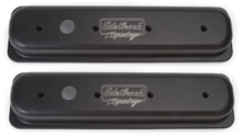 Load image into Gallery viewer, EDELBROCK 41723 SBC Center Bolt V/S V/C&#39;s - Short- Black