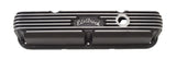 EDELBROCK 41763 SBM Classic Finned V/C's - Black