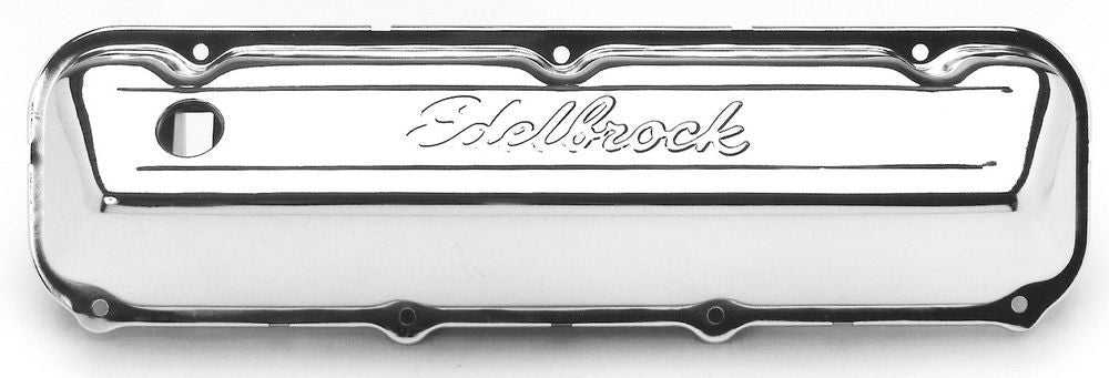 EDELBROCK 4463 Signature Series V/C's - BBF Chrome Steel