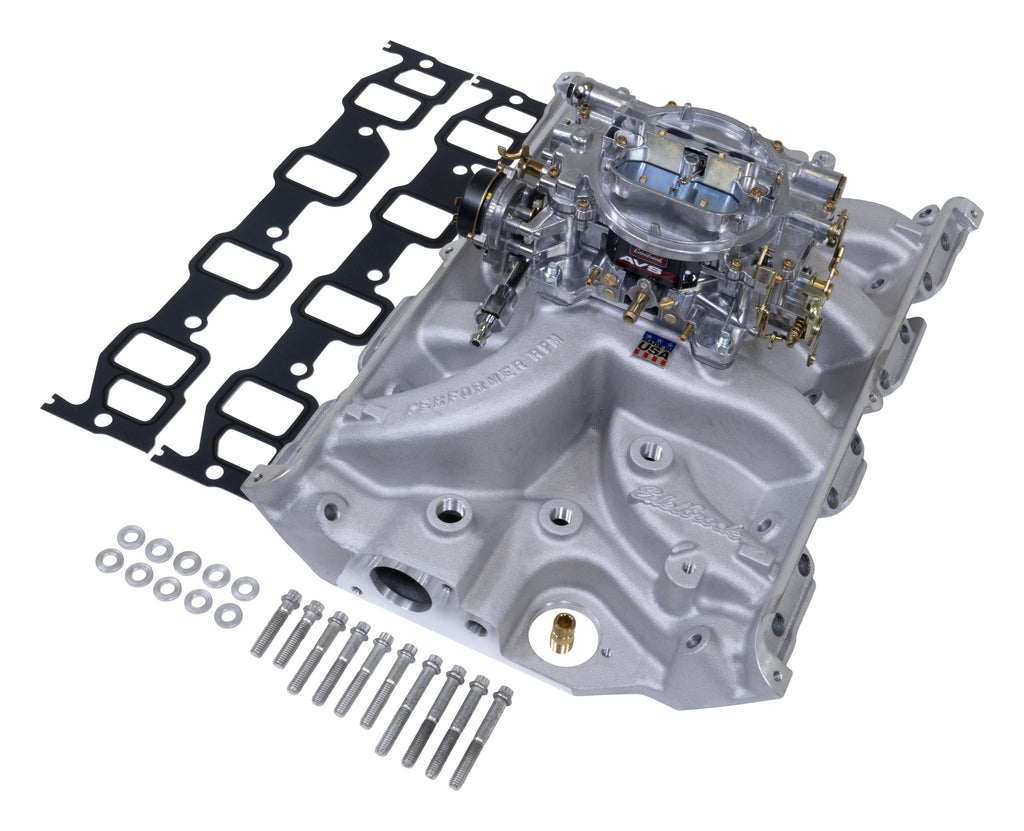 Edelbrock 2037 AVS2 for Select Ford 300, Ford Club, Ford Country Sedan, Ford Country Squire, Ford Courier Sedan Delivery, Ford Custom, Ford Custom 300, Ford Custom 500, Ford Del Rio Wagon, Ford E-100 Econoline, Ford E-100 Econoline Club Wagon, Ford E-150