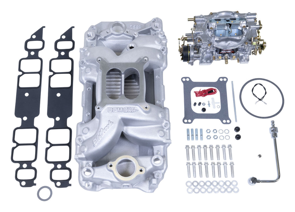 Edelbrock 2064 AVS2 for Select Chevrolet B60, Chevrolet B7, Chevrolet Bel Air, Chevrolet Biscayne, Chevrolet Blazer, Chevrolet Brookwood, Chevrolet C10, Chevrolet C10 Pickup, Chevrolet C10 Suburban, Chevrolet C1500, Chevrolet C20, Chevrolet C20 Pickup,