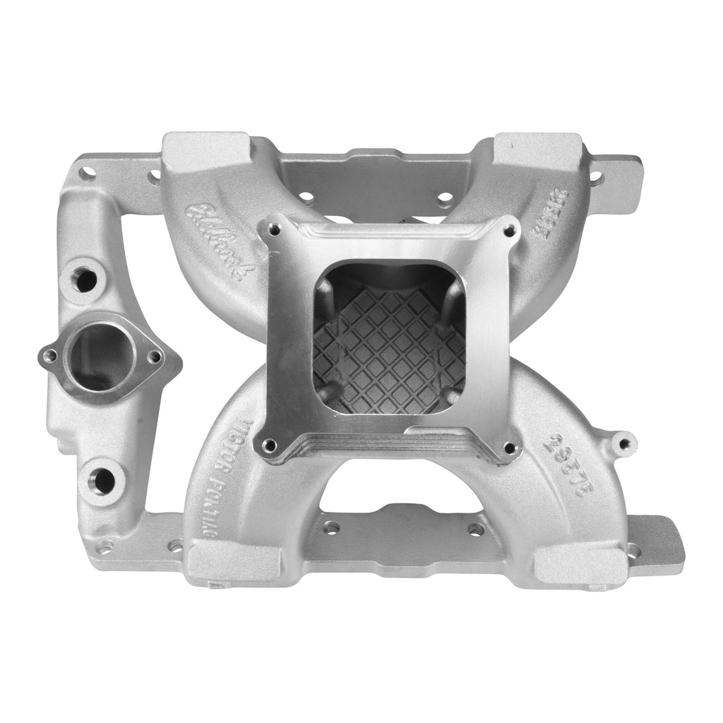 Edelbrock 2957 Victor Pontiac Intake Manifold for 4150 Series Carbs
