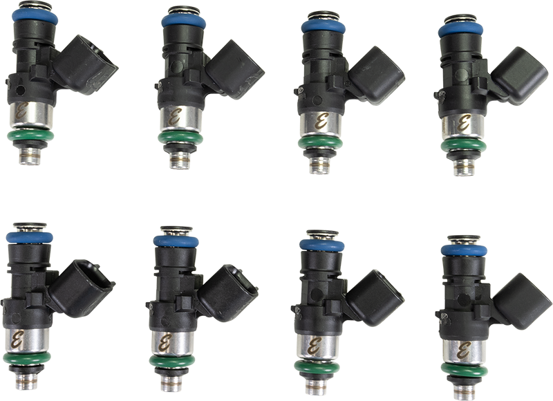 Edelbrock 3295 Fuel Injector 3295 Short Body 42 lb/hr USCAR Connector Set of 8