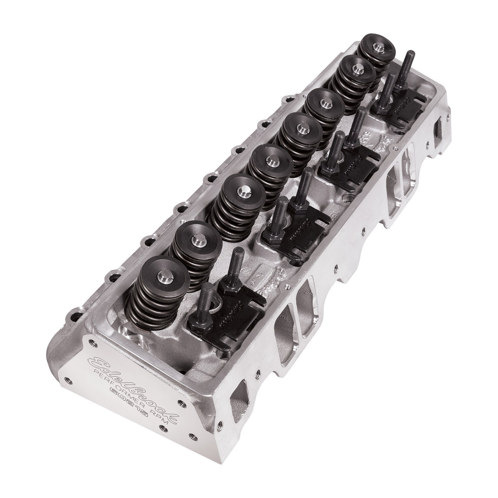 Edelbrock 60215 Edelbrock® Performer RPM® 210 CC Small-Block Chevy Cylinder Head for Select Avanti II, Buick Century, Buick Commercial Chassis, Buick LeSabre, Buick Regal, Buick Roadmaster, Buick Skylark, Checker Aerobus, Checker Deluxe, Checker