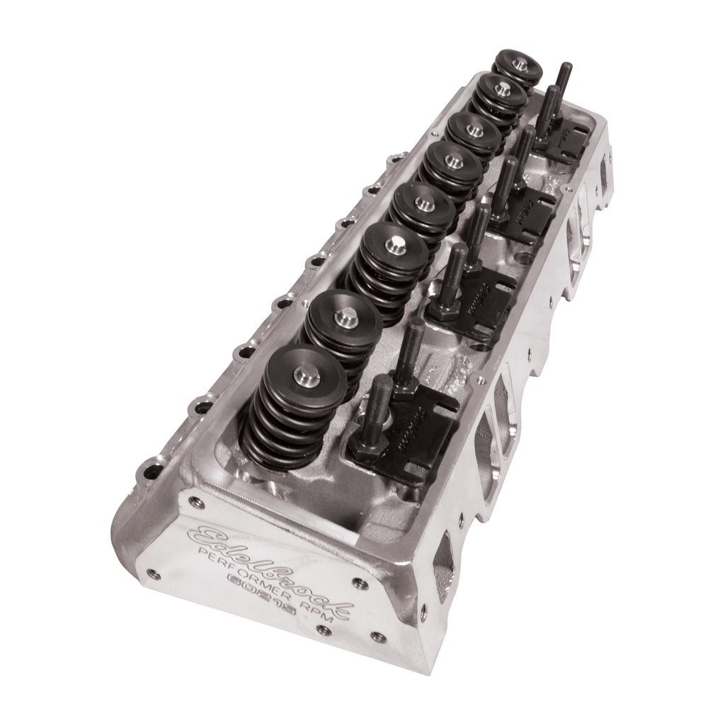 Edelbrock 60215 Edelbrock® Performer RPM® 210 CC Small-Block Chevy Cylinder Head for Select Avanti II, Buick Century, Buick Commercial Chassis, Buick LeSabre, Buick Regal, Buick Roadmaster, Buick Skylark, Checker Aerobus, Checker Deluxe, Checker