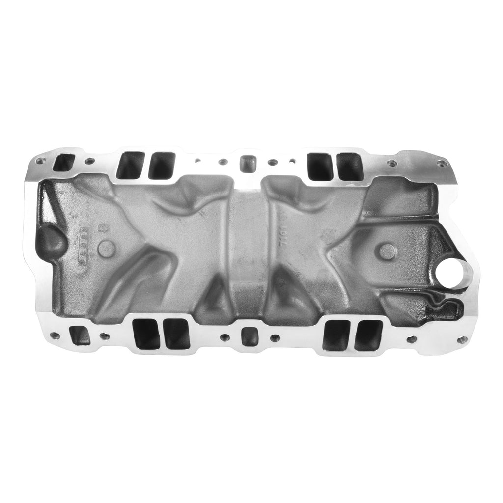 Edelbrock 7101-bp Performer RPM SBC Intake Manifold, Black Plasma for Select Avanti II, Checker Aerobus, Checker Deluxe, Checker Marathon, Checker Taxicab, Chevrolet 3B, Chevrolet 3C, Chevrolet 3D, Chevrolet 3E, Chevrolet 3F, Chevrolet 3G, Chevrolet Bel