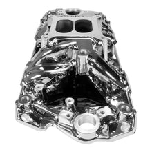 Load image into Gallery viewer, Edelbrock 7501-CP Performer RPM Small Block Chevy AIR-Gap Intake Manifold, Chrome Plasma finish