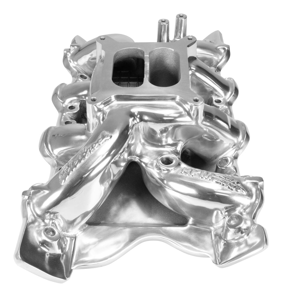 Edelbrock 75641 RPM Air-Gap Small Block Ford 351C Intake Manifold for Select DeTomaso Pantera, Ford Country Sedan, Ford Country Squire, Ford Custom, Ford Custom 500, Ford Fairlane, Ford Falcon, Ford Galaxie 500, Ford Gran Torino, Ford LTD, Ford Mustang,