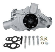Load image into Gallery viewer, Edelbrock 88120 Water Pump for Small-Block 1971-82 Corvettes in Satin Finish (Short) for Select Chevrolet Corvette