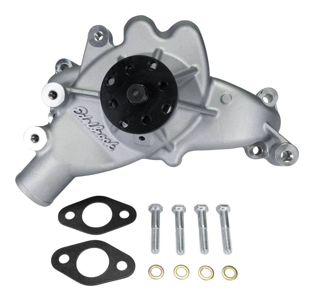Edelbrock 88510 Water Pump Big-Block Chevy Standard/Long in Satin Finish for Select Chevrolet Bel Air, Chevrolet Biscayne, Chevrolet Blazer, Chevrolet C10, Chevrolet C10 Pickup, Chevrolet C10 Suburban, Chevrolet C20, Chevrolet C20 Pickup, Chevrolet C20